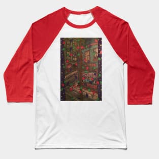 holiday window Baseball T-Shirt